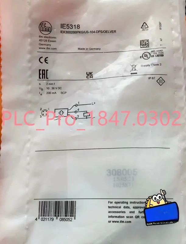 Датчик приближения IFM IE5318 Proximity Switch Sensor