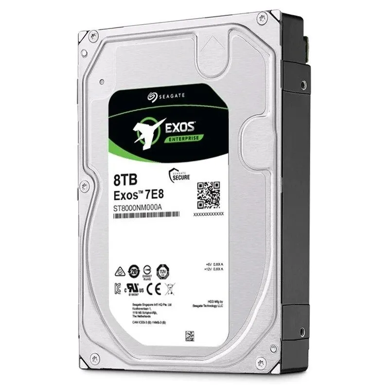 Жёсткий диск Seagate ST8000NM000A Exos 8TB 7E8 3.5" SATA 6Gb/s 7.2K 256MB Hard D