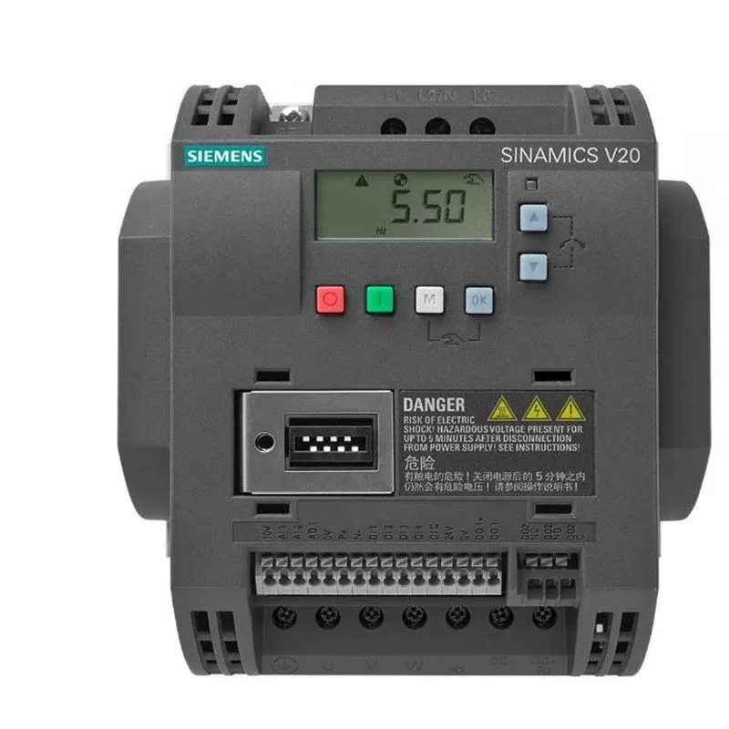 Частотный преобразователь Siemens 6SL3210-5BE21-5UV0 SINAMICS V20 1.5kW VFD Freq — фото лота 1