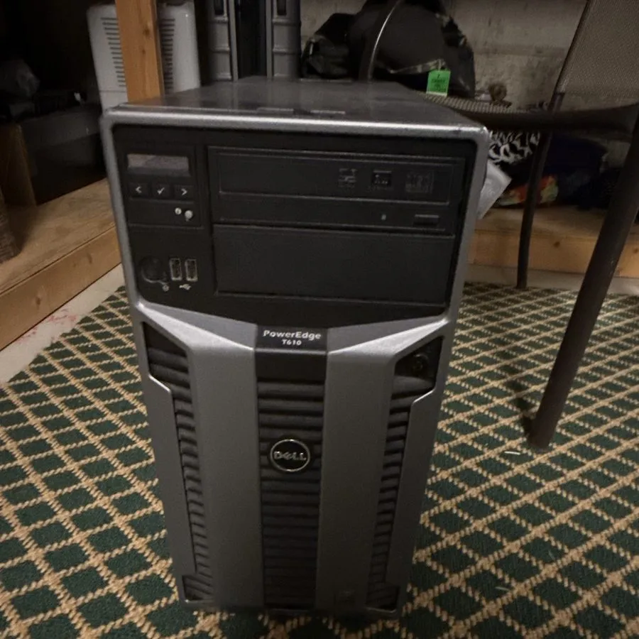 Сервер Dell PowerEdge T610 Server PowerEdge Product Line Tower Form Factor