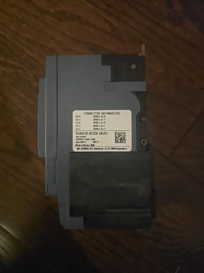 Автоматический выключатель Siemens 3VA4125-4ED34-0AA0 3p 25a 25k Circuit Breaker — фото лота 2