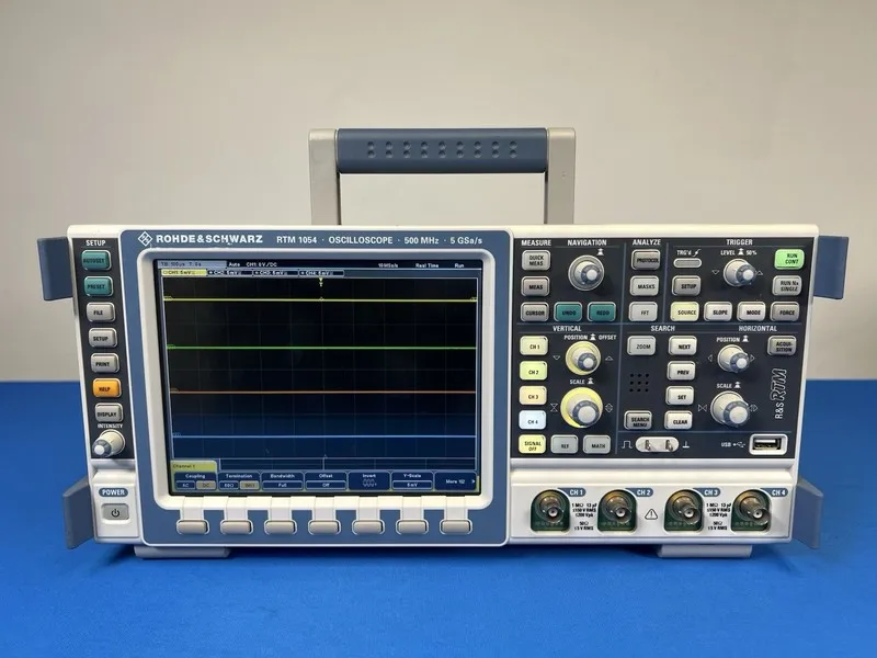 Осциллограф Rohde & Schwarz RTM1054 Digital Oscilloscope, 4 Ch, 500 MHz, 5 GSa/s — фото лота 1