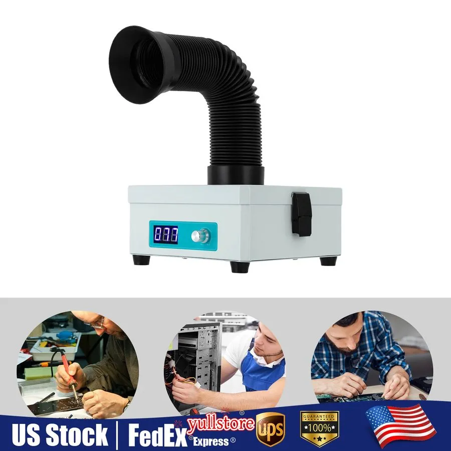 Дымоуловитель Solder Fume Extractor,150W 165CFM Soldering Smoke Extractor with 3
