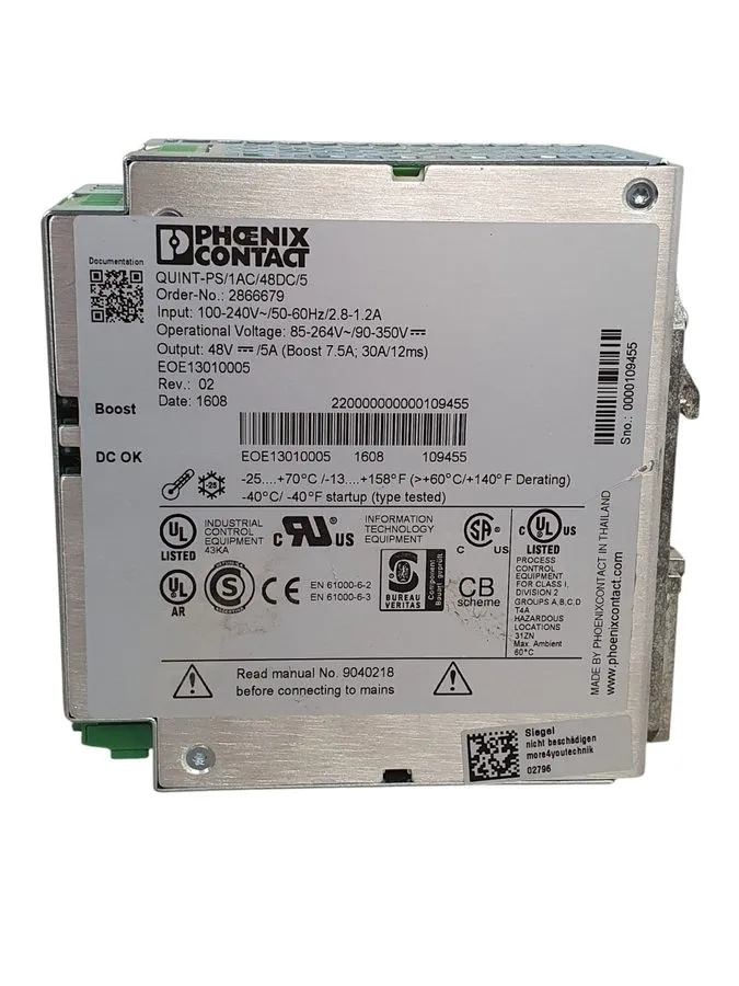 Блок питания Phoenix Contact 2866679 DIN Rail Power Supply