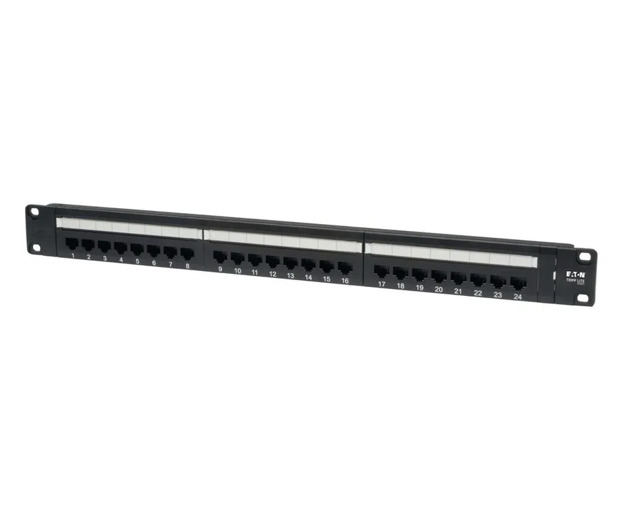 Патч-панель Tripp Lite series 24-Port 1U Rack-Mount Cat6/Cat5 110 Patch Panel, R