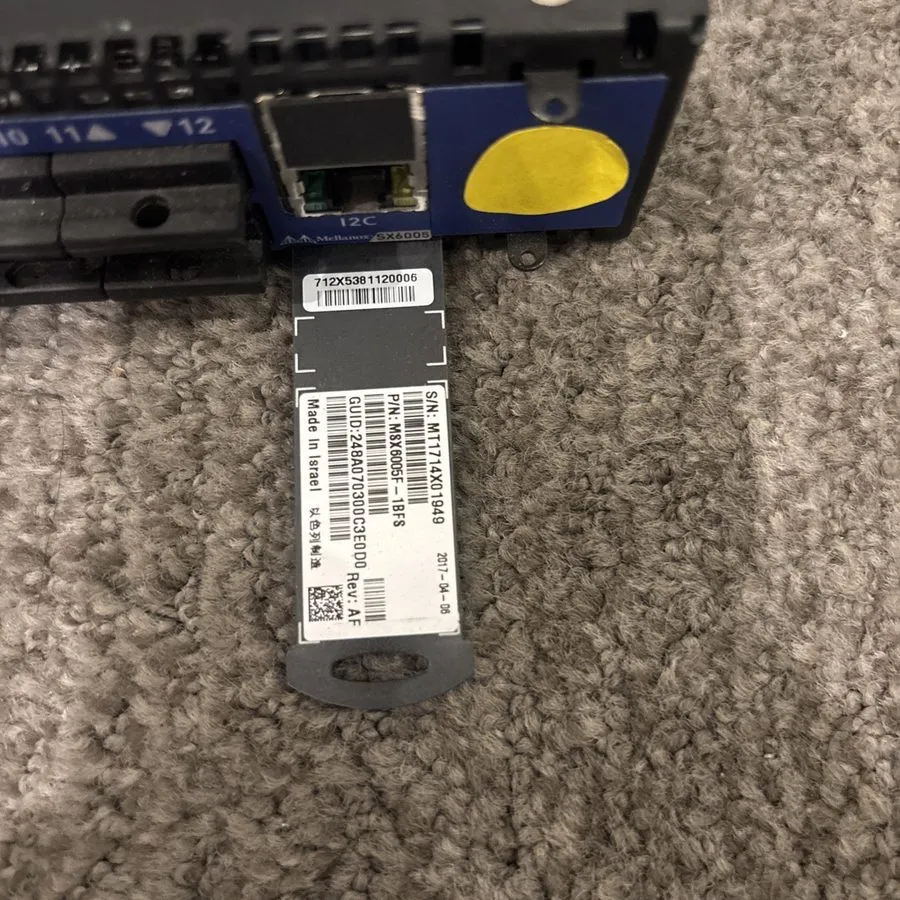 Коммутатор Mellanox MSX6001TS 36-Port QSFP+ 40GbE InfiniBand SwitchX-2 Managed S