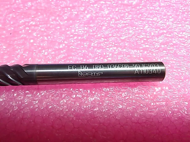 Режущий инструмент ISCAR 8mm 6 Flute, Solid Carbide Square End Mill EC-B6 080-03 — фото лота 1