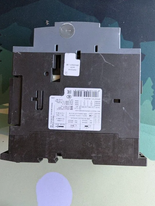 Автоматический выключатель Siemens 3RV2131-4EA10 Motor Protection Circuit Breake — фото лота 2