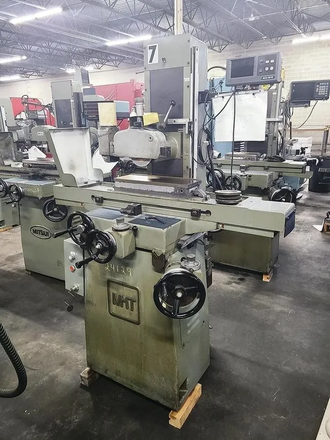 Оборудование ЧПУ 1984 Mitsui MSG-205MH 6" x 18" Hand Feed Surface Grinder — фото лота 1
