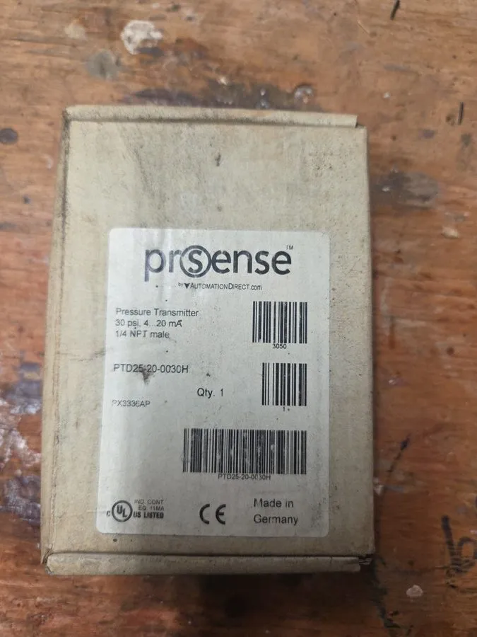 Датчик давления Lot 4 PROSENSE PTD25-20-0030H PRESSURE TRANSMITTER, 32V DC, 290  — фото лота 2