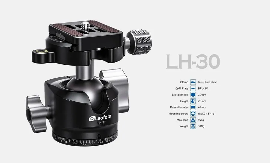 Оборудование видеонаблюдения Leofoto LS-254C X Version Ranger Series Tripod+LH-3