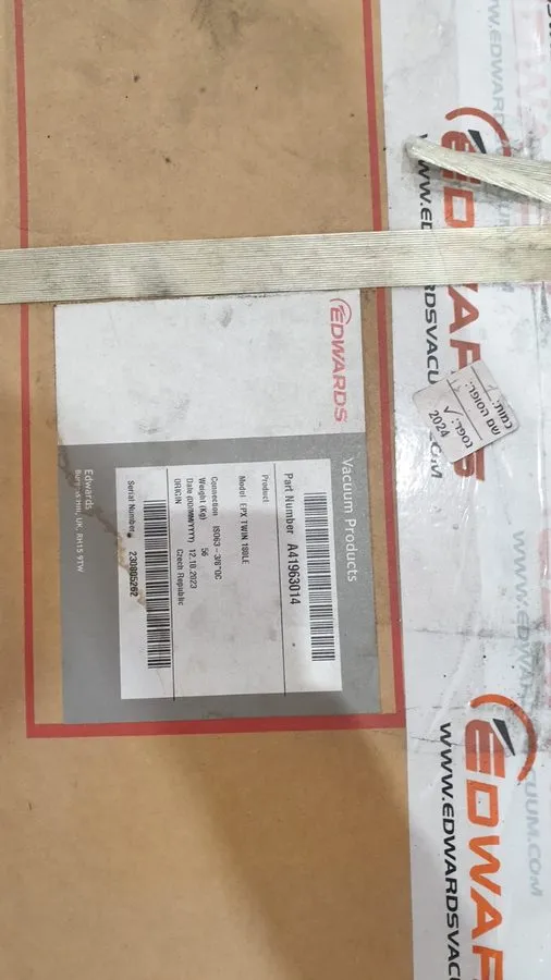Насос Edwards EPX Twin 180LE Dry Vacuum Pump A41963014 ISO63 3/8 QC — фото лота 3