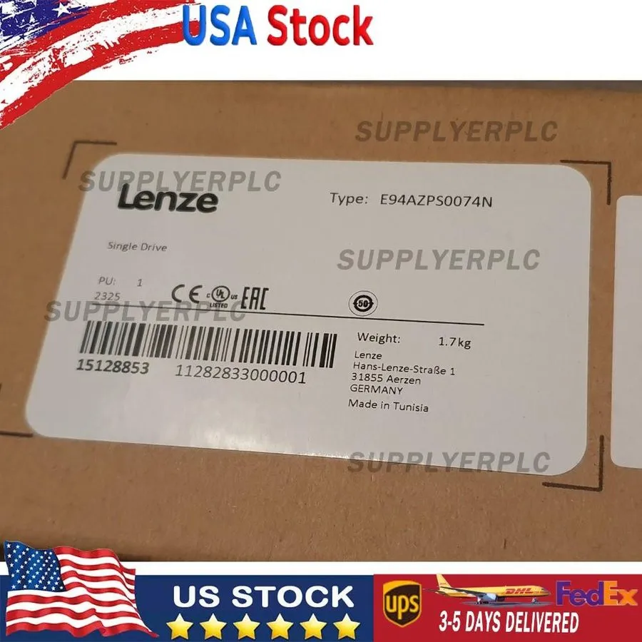 Электропривод E94AZPS0074N LENZE E94AZPSOO74N Single Drive
