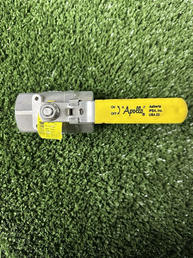 Клапан Apollo 76-107-27 1-1/2" CF8M 316 SS Stainless Steel Ball Valve 1500 WOG — фото лота 2