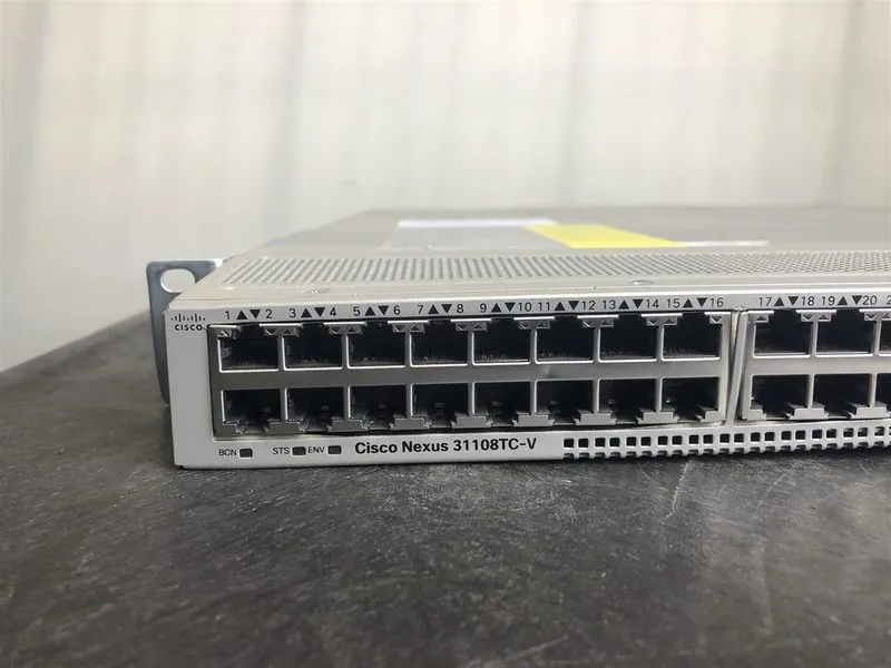 Коммутатор Cisco N3K-C31108TC-V 48-Port 10Gbase-T RJ45 6 QSFP28 & Dual AC *1-YEA — фото лота 3