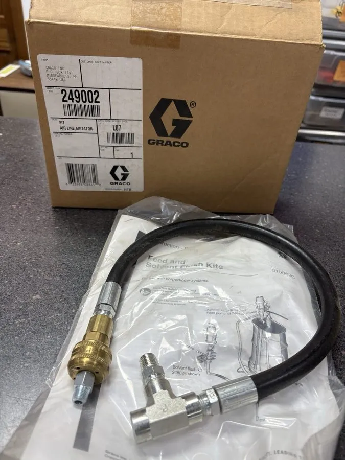 Мешалка Graco part # 249002 Agitator Kit/ Air line — фото лота 1