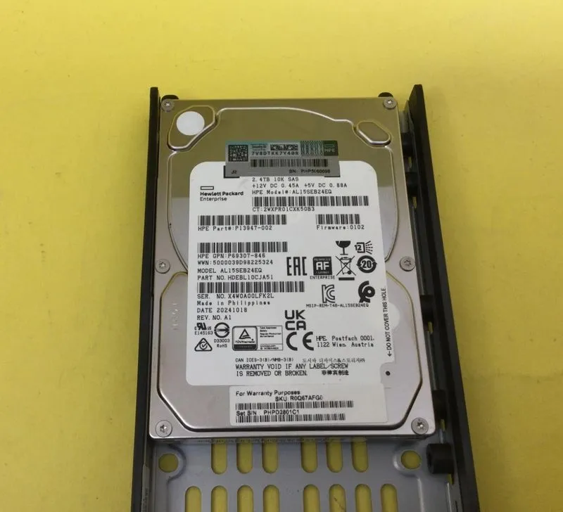 Жёсткий диск R0Q57A HPE MSA 2.4TB SAS 12G ENTERPRISE 10K SFF (2.5IN) M2 HDD P132 — фото лота 3