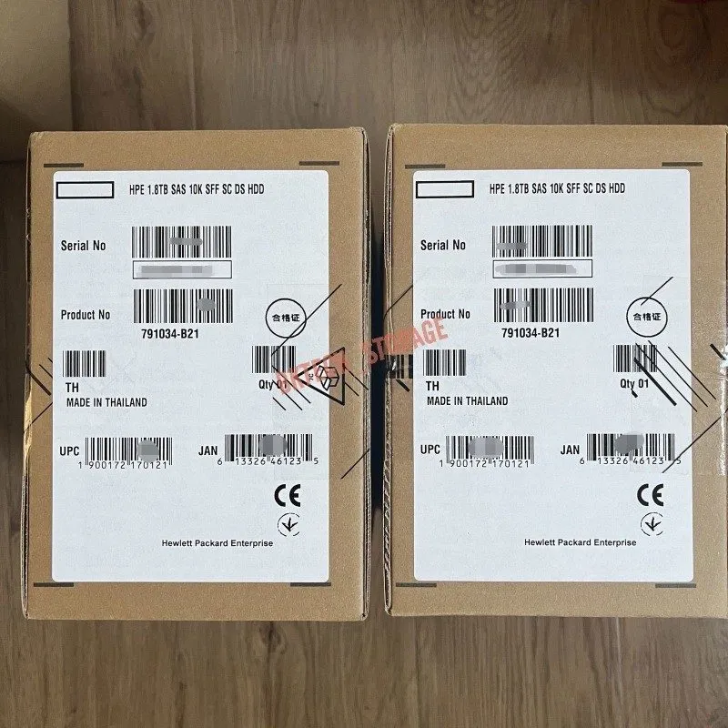 Жёсткий диск 791034-B21,791055-001 HP 1.8TB 10K 12G SC 2.5INCH SAS HDD