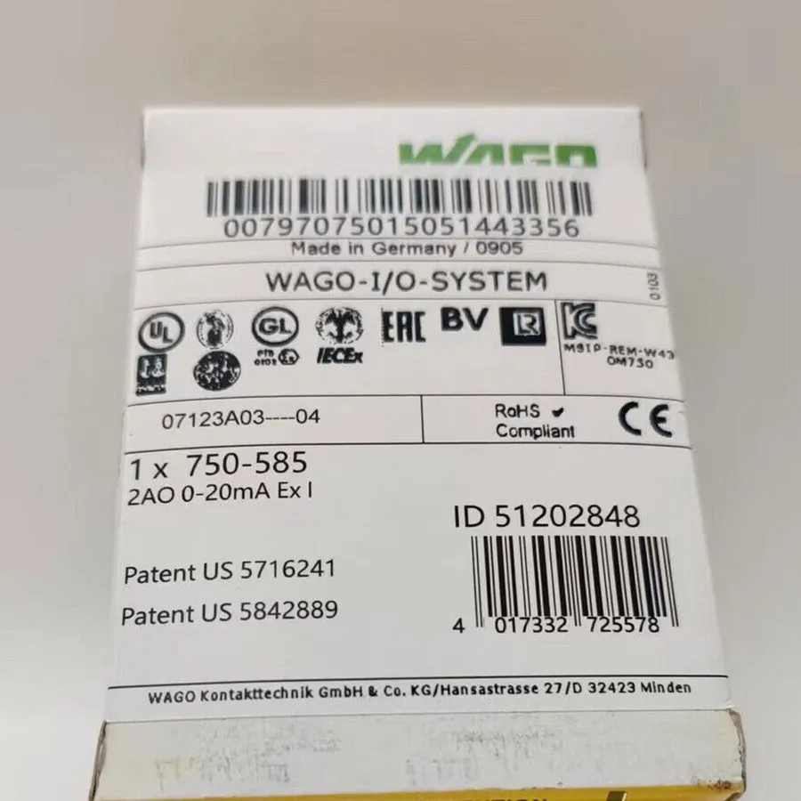 ПЛК WAGO 750-585 Buscoupler DeviceNet Module PLC
