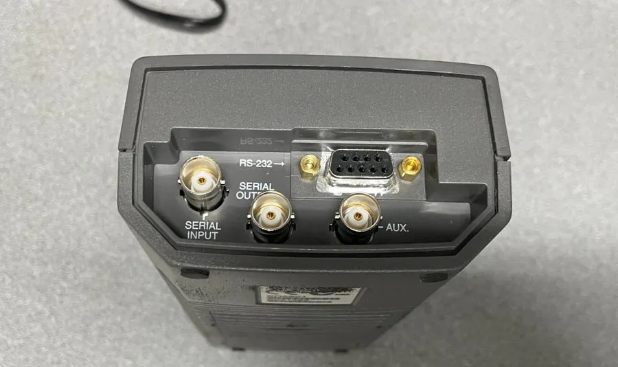 Анализатор TEKTRONIX SDA 601 SERIAL DIGITAL ANALYZER ,Case and Power Cord — фото лота 3