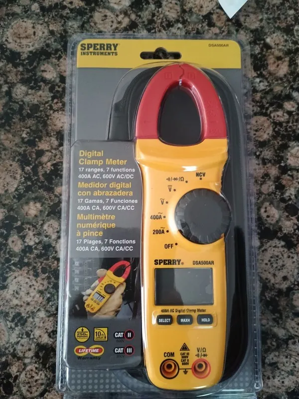 Тестер Gardner Bender Sperry 600V AC Digital Clamp Meter DSA500AR Gardner Bender