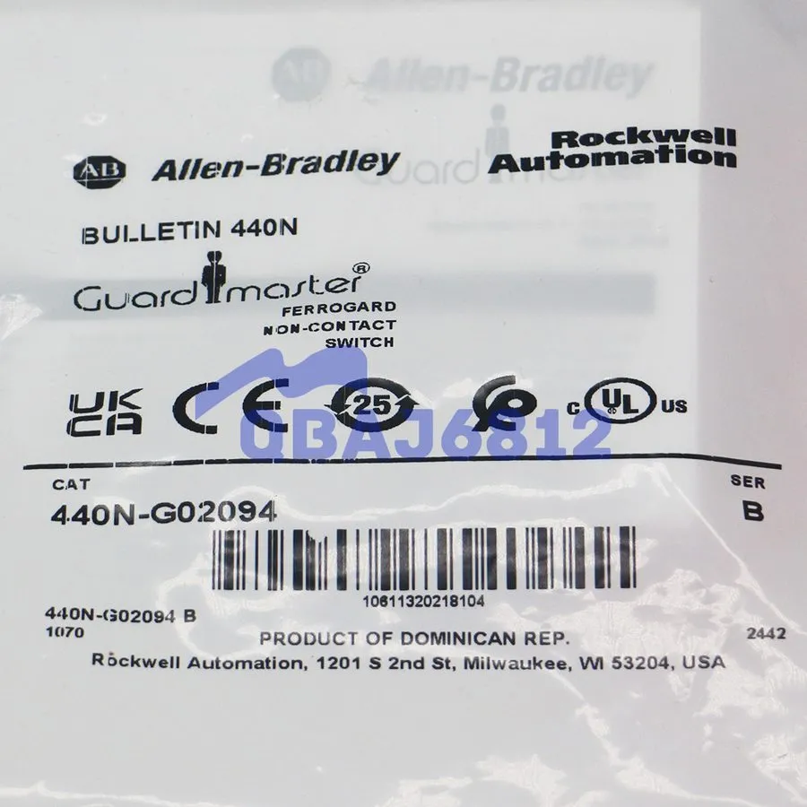 Реле безопасности Allen Bradley 440N-G02094 Guardmaster 440N Non Contact Switch 