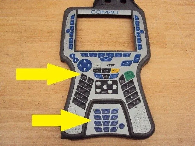 Робот COMAU Robot Teach Pendant CR17911080 Membrane Keypad