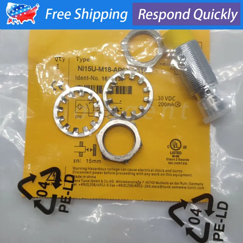 Датчик приближения TURCK NI15U-M18-AP6X-H1141 Inductive Proximity Sensor PNP 10-