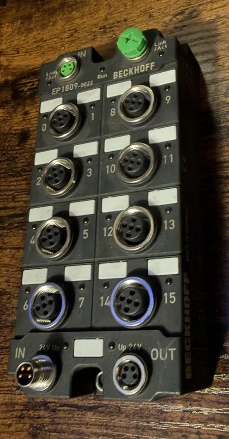 IIoT-устройство BECKHOFF EP1809-0022, EtherCAT Box — фото лота 1