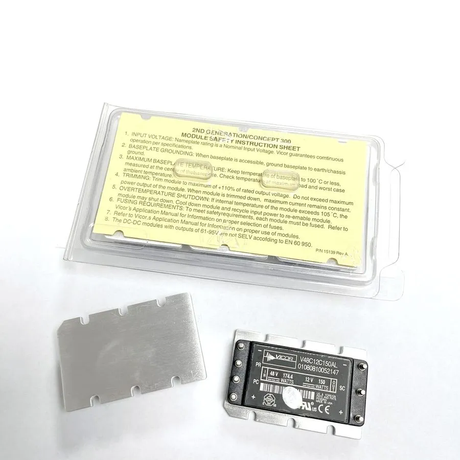 Модуль VICOR V48C12C150AL DC-DC Converter Module 375Vin 5Vout 100Watts — фото лота 1