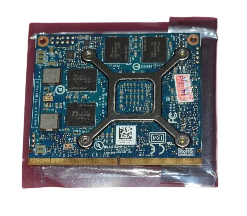 GPU-ускоритель NVIDIA QUADRO K2100m 2GB N15P-Q3-A1 HP 734277-001 MXM 3.1 Graphic