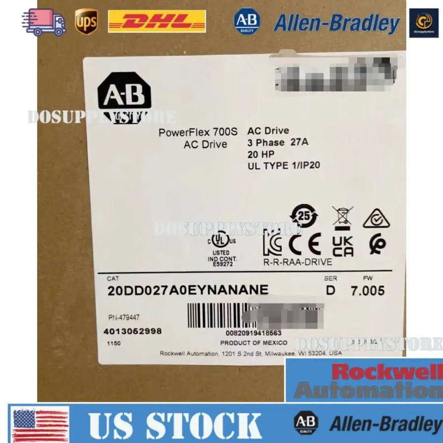 Частотный преобразователь Allen-Bradley 20DD027A0EYNANANE PowerFlex 700S AC Driv