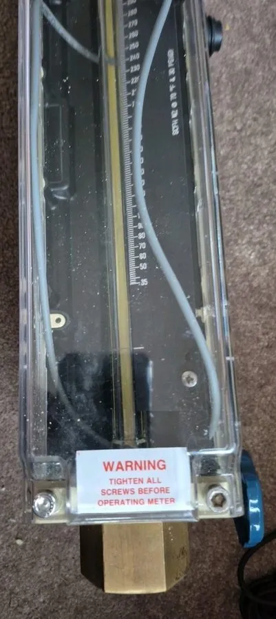 Расходомер BROOKS INSTRUMENT GT 1000- 1020NJ1Q1AA2F9CA0001 FLOWMETER — фото лота 2