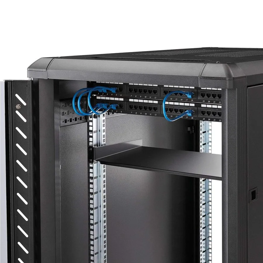 Стойка/шкаф StarTech CABSHELF1U10 1U 10" Deep Fixed Rack Shelf