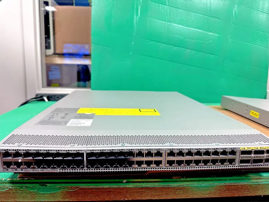Коммутатор Cisco N9K-C9372TX-E 48-Port Nexus 9300 1/10GB Switch, Dual AC