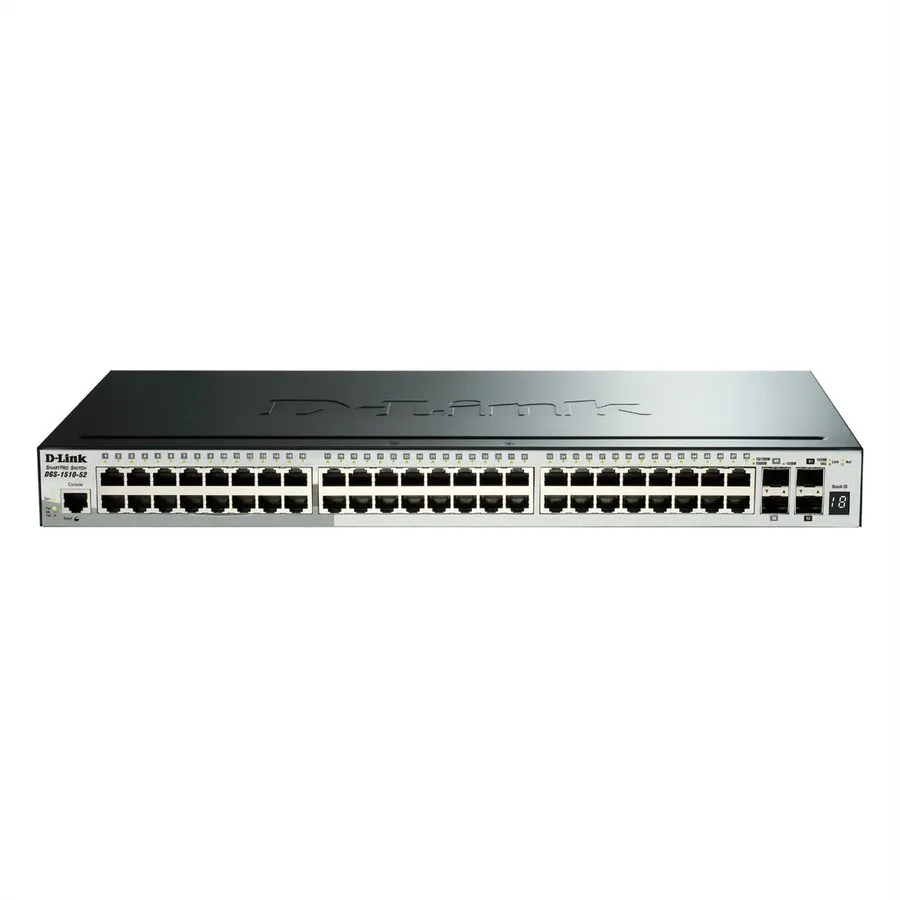 Коммутатор D-Link PoE+ Switch DGS-1510-52XMP 52 Port Switch (DGS-1510-52XMP/E)