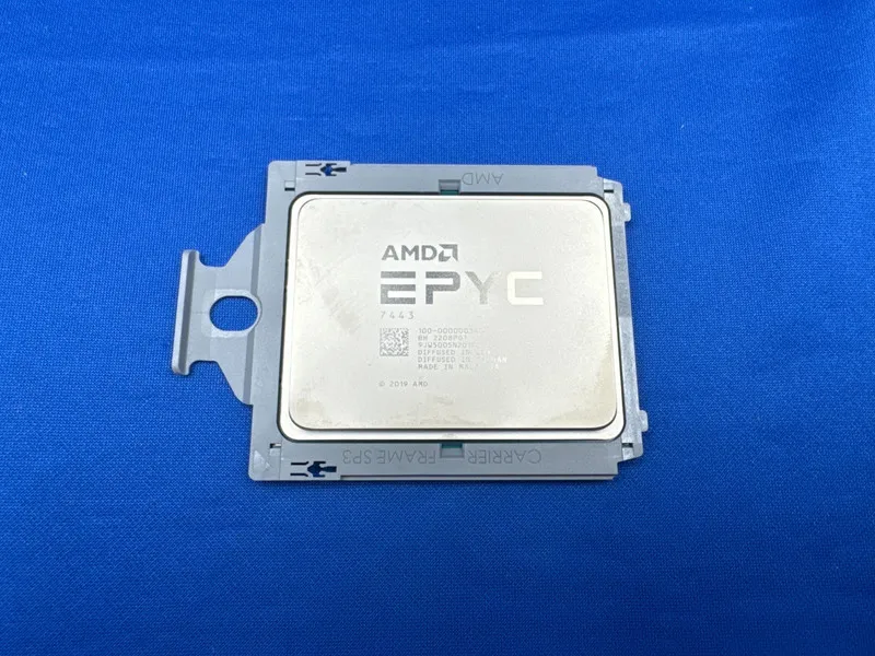 Процессор AMD EPYC 7443 24 Core 2.85GHz 200W CPU Unlocked 100-000000340 Milan 24