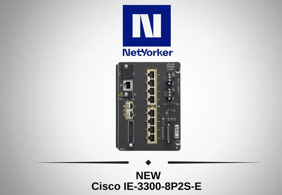 Коммутатор Cisco IE-3300-8P2S-E 10 Port Catalyst Switch