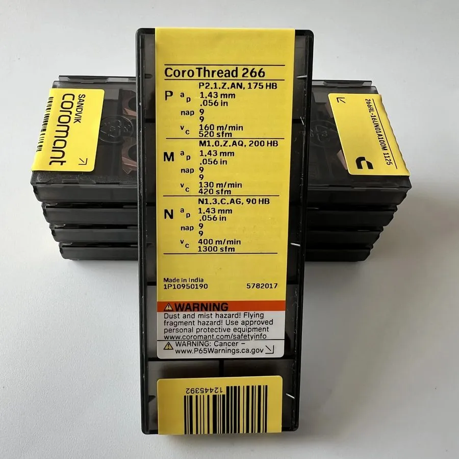 Режущий инструмент Sandvik / 266RL-16UN01A100M 1125 / carbide turning insert