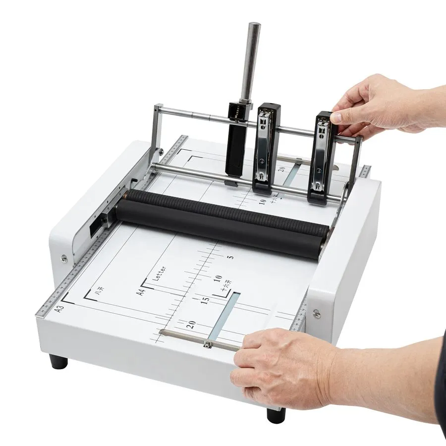 Оборудование для общепита A3 Booklet Maker Folding & Binding Machine 60W 200-300 — фото лота 1