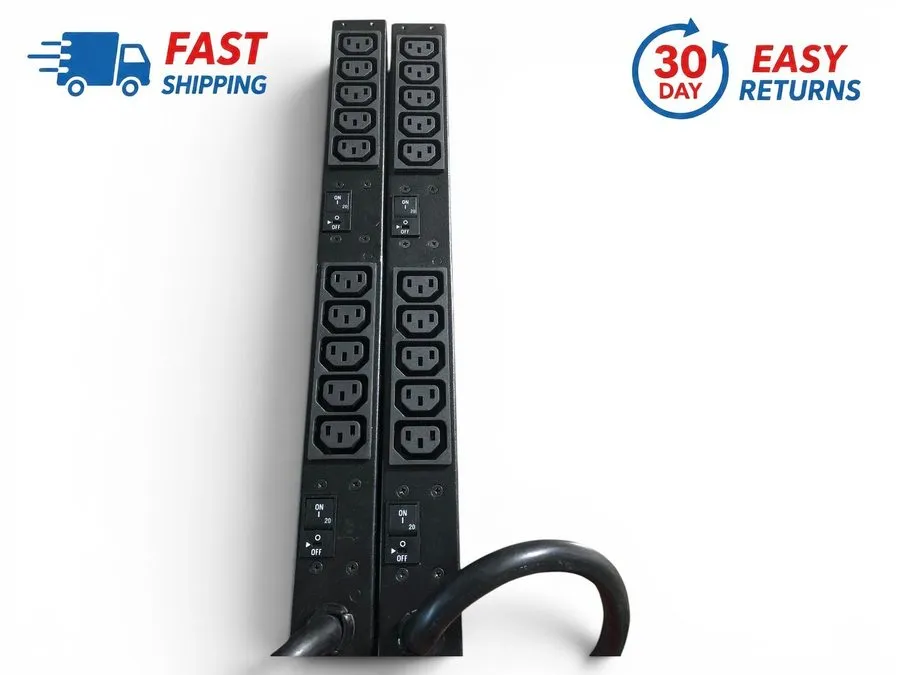 Блок розеток PDU APC AP9571A Basic Rack PDU 30A 208V 1U 10x C13 Outlets Power St