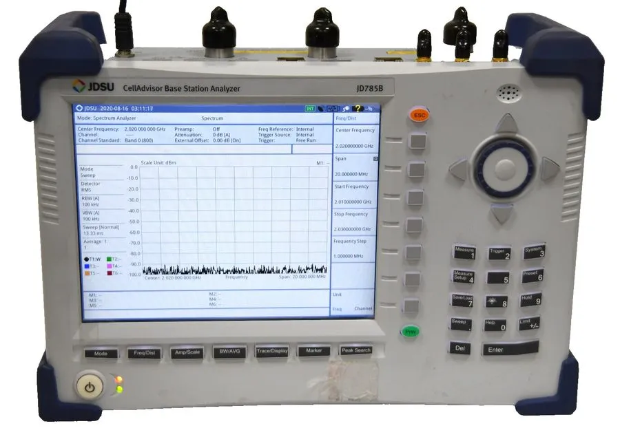 Анализатор JDSU JD785B CellAdvisor Base Station Analyzer 10MHz 8GHz w/ Needs Rep
