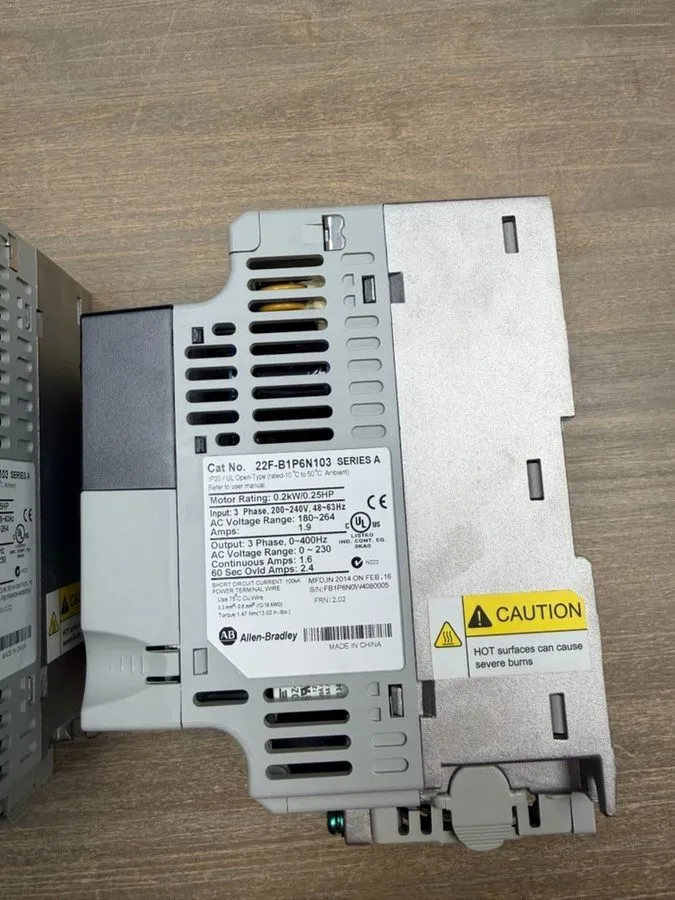 Частотный преобразователь Allen Bradley 0.25HP VFD 22F-B1P6N103 AC Drive Powerfl