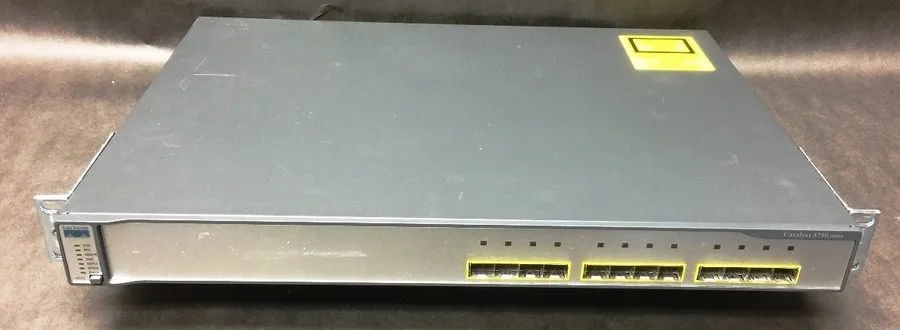 Коммутатор Cisco Catalyst 3750G 12 Port Gigabit SFP Switch WS-C3750G-12S-E