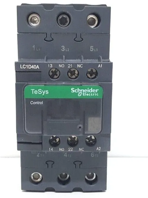Контактор Schneider Electric TeSys D LC1D40A Contactor 40A 3P 110V AC Coil