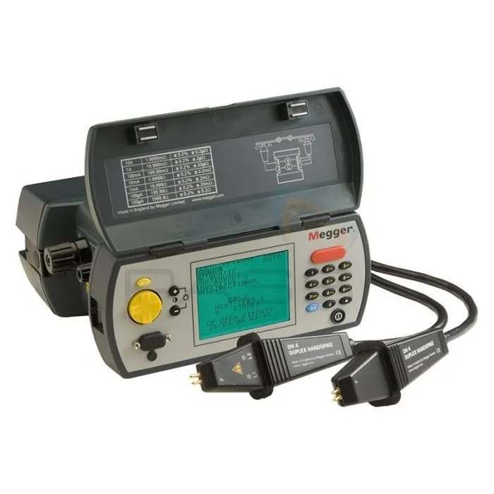 Тестер MEGGER DLRO10X Low Resistance Micro-Ohmmeter — фото лота 1