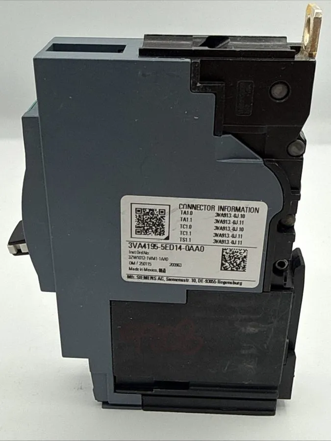 Автоматический выключатель SIEMENS 3VA4195-5ED14-0AA0 Molded Case Circuit Breake — фото лота 1
