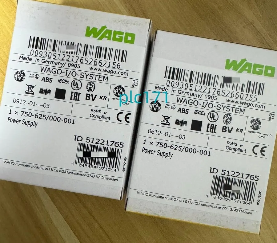 Блок питания WAGO 750-625 POWER SUPPLY MODULE #T9537 YS