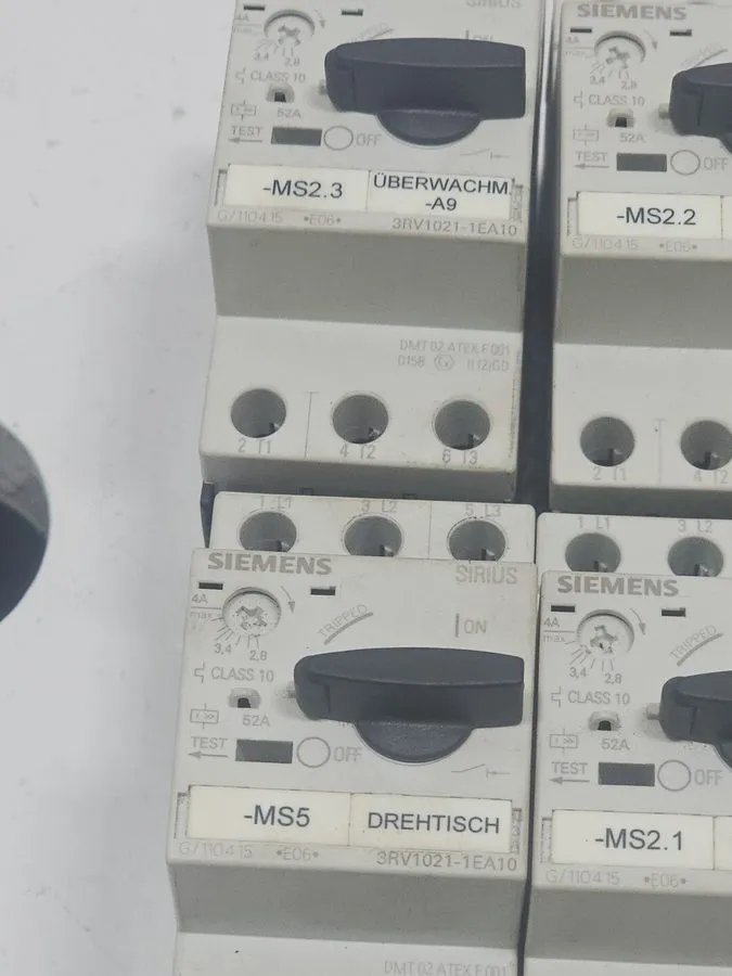 Автоматический выключатель 3RV1021-1EA10 Motor Protection Circuit Breaker 2.8-4A