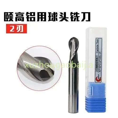 Режущий инструмент 4 Flute R0.5-R10mm Solid Carbide Ball Nose End Mill Slot Dril